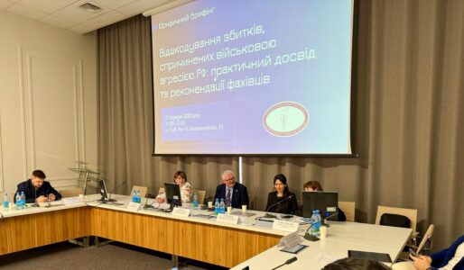 Ілля Шевченко виступив на круглому столі, присвяченому темі відшкодування воєнних збитків бізнесу