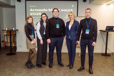 ЮК «АРМАДА» провела першу 1/8 фіналу змагань Armada Moot Court 2025!