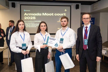 ЮК «АРМАДА» провела першу 1/8 фіналу змагань Armada Moot Court 2025!