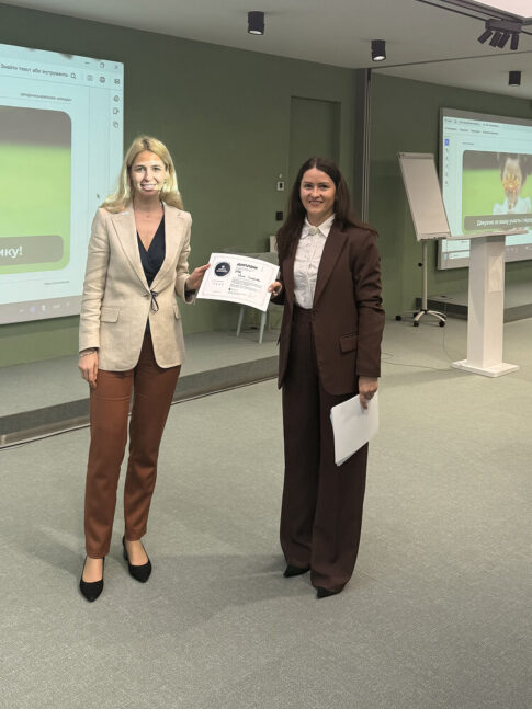 Анастасія Луук та Олександр Шумський провели корпоративне навчання для групи компаній «ДТЕК»